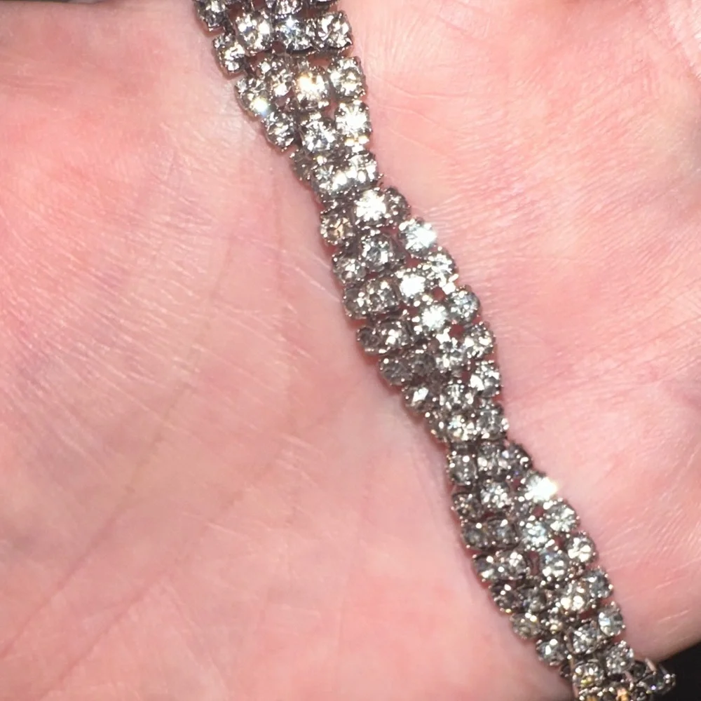 Silver Rhinestone Headband - Headbands of Hope‎